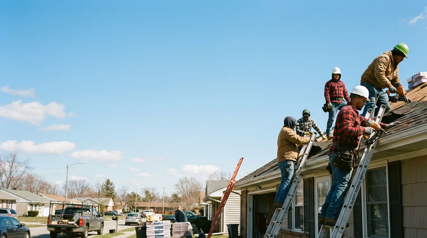 Roofing in Hagerstown, IN near me